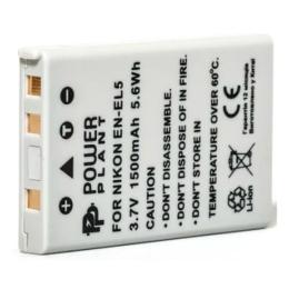 Акумулятор для фотоапарата PowerPlant Nikon EN-EL5 Black 1500mAh