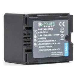 Акумулятор для фотоапарата PowerPlant Panasonic CGA-DU14 Black 1900mAh