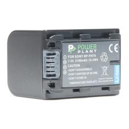 Акумулятор для фотоапарата PowerPlant Sony NP-FH70 Black 2100mAh