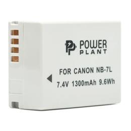 Акумулятор для фотоапарата PowerPlant Canon NB-7L Black 1300mAh