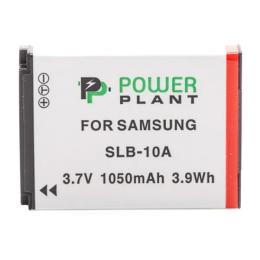 Акумулятор для фотоапарата PowerPlant Samsung SLB-10A Black 1050mAh