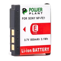 Акумулятор для фотоапарата PowerPlant Sony NP-FE1 Black 850mAh