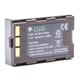 Акумулятор для фотоапарата PowerPlant JVC BN-V306U Black 820mAh