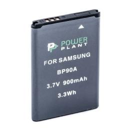 Акумулятор для фотоапарата PowerPlant Samsung BP90A Black 900mAh