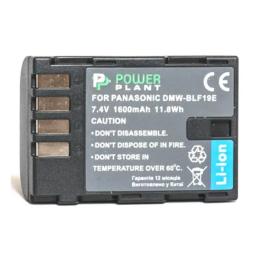 Акумулятор для фотоапарата PowerPlant Panasonic DMW-BLF19 Black 1600mAh