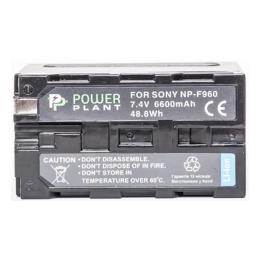 Акумулятор для фотоапарата PowerPlant Sony LED NP-F960 Black 6600mAh