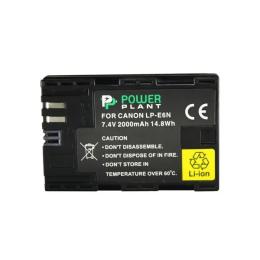 Акумулятор для фотоапарата PowerPlant Canon LP-E6N Black 2000mAh