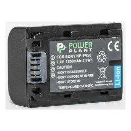 Акумулятор для фотоапарата PowerPlant Sony NP-FV50 Black 1200mAh