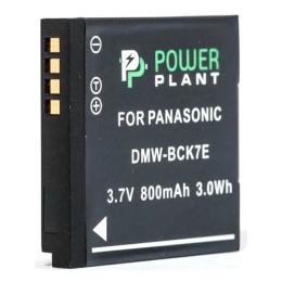 Акумулятор для фотоапарата PowerPlant Panasonic DMW-BCK7E Black 800mAh