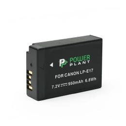 Акумулятор для фотоапарата PowerPlant Canon LP-E17 Black 950mAh