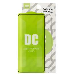 Захисне скло DC Glass для Samsung Galaxy A36 Black (2000000398334)