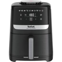 Мультипіч Tefal Easy Fry Silence, 1670Вт, чаша-5л, сенсорне керув., 10 програм, пластик, чорний