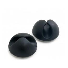 Тримач кабелю Extradigital Cable Clips KBC1663 Black 1шт