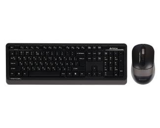 Комплект клавіатура та миша A4Tech FG1010 Black Gray (бездротовий)