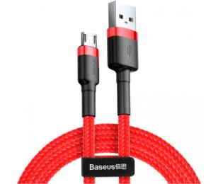 Дата-кабель Baseus Cafule CAMKLF-C09 2m USB (тато) - microUSB (тато) Red 1.5A