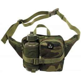 Тактична сумка MFH Waist Bag with Drinking Bottle Woodland (30943T)