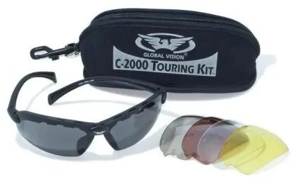 Захисні окуляри Global Vision C-2000 Touring Kit (1Ц2000)
