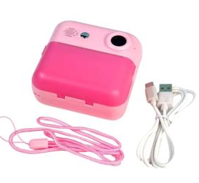 Камера миттєвого друку Infinity A22 Pink + 1 рулон паперу