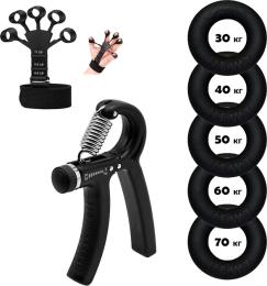 Еспандер Newt Power Grip Set 5 Black (NE-1589-WR15)
