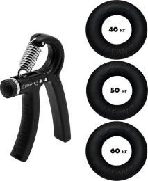 Еспандер Newt Power Grip Set 2 Black (NE-1588-60)