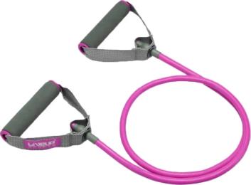 Еспандер LiveUp Tonning Tube 0.6х0.9х120 см L Pink (LS3201-Lp)