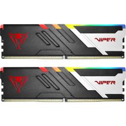 Оперативна память Patriot 32GB (2x16GB) DDR5 6000 MHz Viper Venom RGB (PVVR532G600C30K)