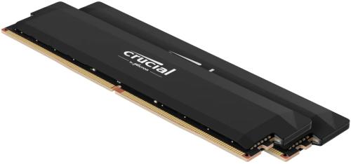 Оперативна память Crucial 64GB (2x32GB) DDR5 6400 MHz Pro Overclocking Black (CP2K32G64C40U5B)