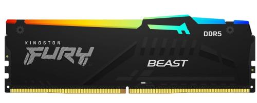 Оперативна память Kingston FURY 8GB DDR5 5200 MHz CL36 Beast RGB EXPO Black (KF552C36BBEA-8)
