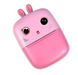 Камера миттєвого друку Infinity Rabbit S6 Pink + 2 рулони паперу + чохол
