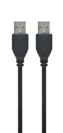 Дата-кабель Cablexpert 1.8m USB(тато) - USB(тато) Black