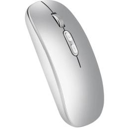 Мишка iMice E-1400 Silver 5 кнопок, 800 / 1200 / 1600 DPI, 2.4Ghz 10м