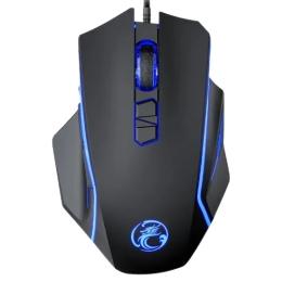 Мишка iMice X4 Black 8 кнопок, 1200/2400/4800/7200 DPI, Led Lighting, 1,3м