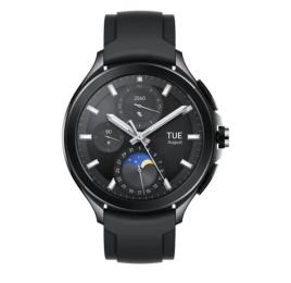 Смарт-годинник Xiaomi Watch 2 Pro Bluetooth Black Case with Black Fluororubber Strap (BHR7211GL) (Уцінений)