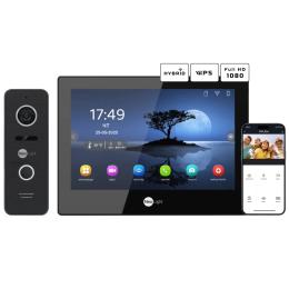 Відеодомофон NeoLight ALPHA Hybrid Black + PRIME FHD Black