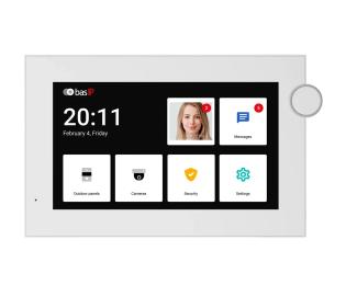 Відеодомофон BAS-IP AZ-07LF White Wi-Fi