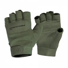Рукавички тактичні Pentagon Tactical Duty Mechanic 1/2 Gloves XXL Olive (P20010-SH-06-XXL)