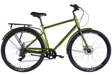 Велосипед Дорожник ST 28 COMFORT MALE DD FR рама-20 2025 Dark Green