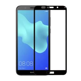 Захисне скло PowerPlant Full Screen для Huawei Y5 2018 Black