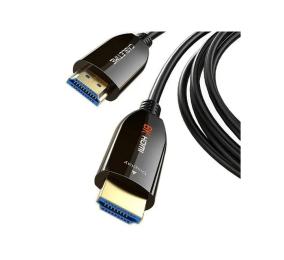 Відео-кабель PowerPlant CA914555 HDMI (тато)  -  HDMI (тато), 100м Black