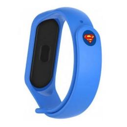 Ремінець для фітнес-браслету ArmorStandart Mi Band 3/Mi Band 4 Marvel edition Superman Blue