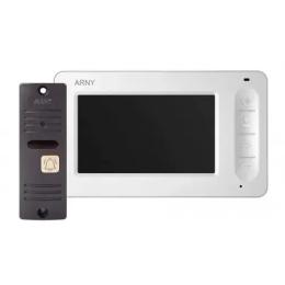 Відеодомофон Arny AVD-4005 White Коричневий v.2 (21294)
