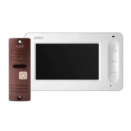 Відеодомофон Arny AVD-4005 White Мідний v.2 (21368)