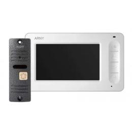 Відеодомофон Arny AVD-4005 White Сірий v.2 ( 21292)