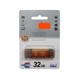 Флеш память T&amp;G 32GB Star TG009TC Type-C/USB 2.0 Gold (TG009TC-32GGD)