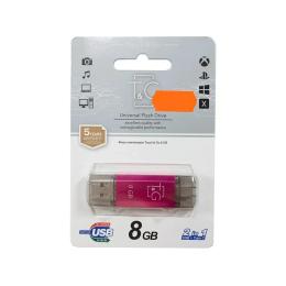 Флеш память T&amp;G 8GB Star TG009TC Type-C/USB 2.0 Purple (TG009TC-8GFC)
