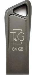 Флеш память T&amp;G 64GB 114 Metal Series Gray (TG114-64G3)