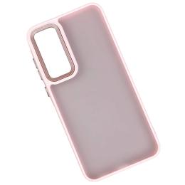 Чохол-накладка Infinity Corrugated Cover для Samsung A06 Pink