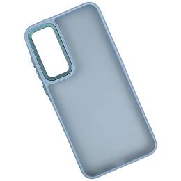 Чохол-накладка Infinity Corrugated Cover для Samsung A06 Light Blue