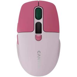 Мишка Canyon MW-26 LCD Silent Dual Mode Wireless Pink (CNS-CMSW26P)