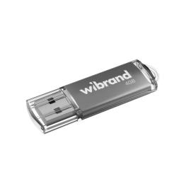 Флеш память Wibrand USB 2.0 Cougar 4GB Silver (WI2.0/CU4P1S)